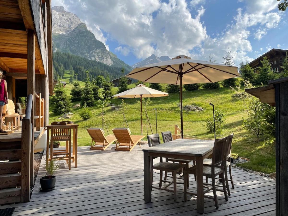 Alpen Charme - Chalet D'Hotes Et Spa Gsteig Zewnętrze zdjęcie