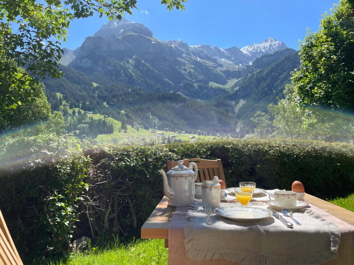 Alpen Charme - Chalet D'Hotes Et Spa Gsteig Zewnętrze zdjęcie