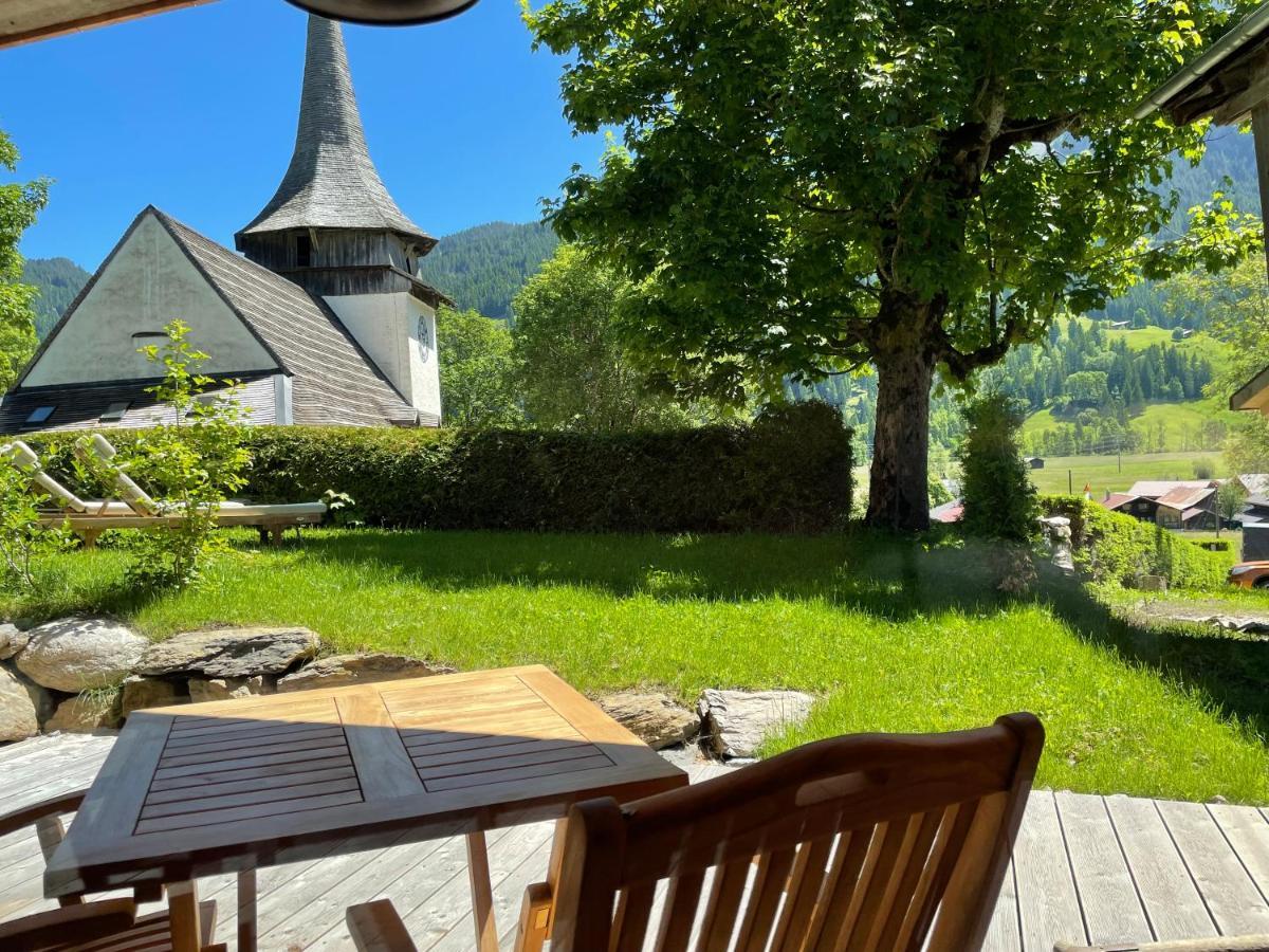 Alpen Charme - Chalet D'Hotes Et Spa Gsteig Zewnętrze zdjęcie
