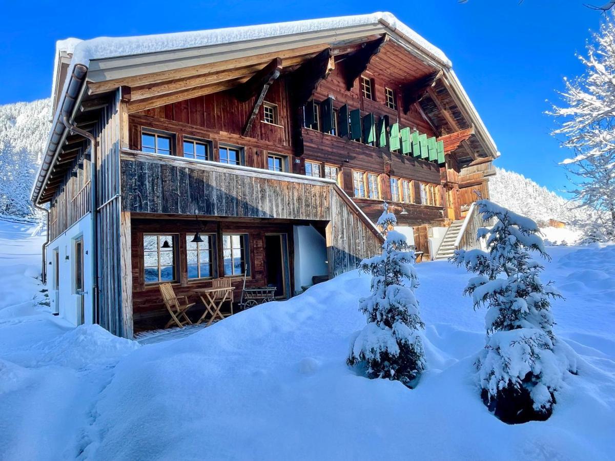 Alpen Charme - Chalet D'Hotes Et Spa Gsteig Zewnętrze zdjęcie