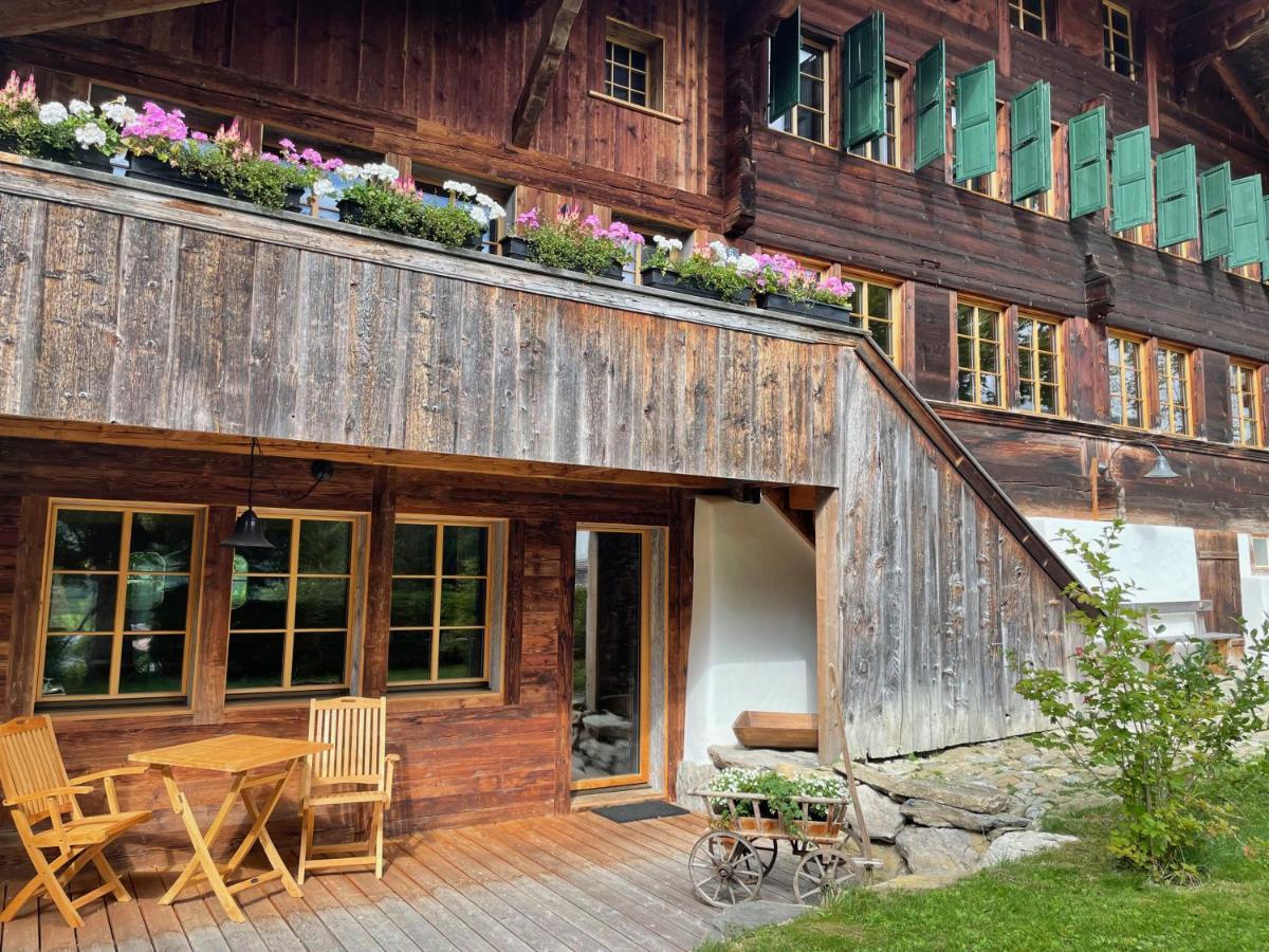 Alpen Charme - Chalet D'Hotes Et Spa Gsteig Zewnętrze zdjęcie