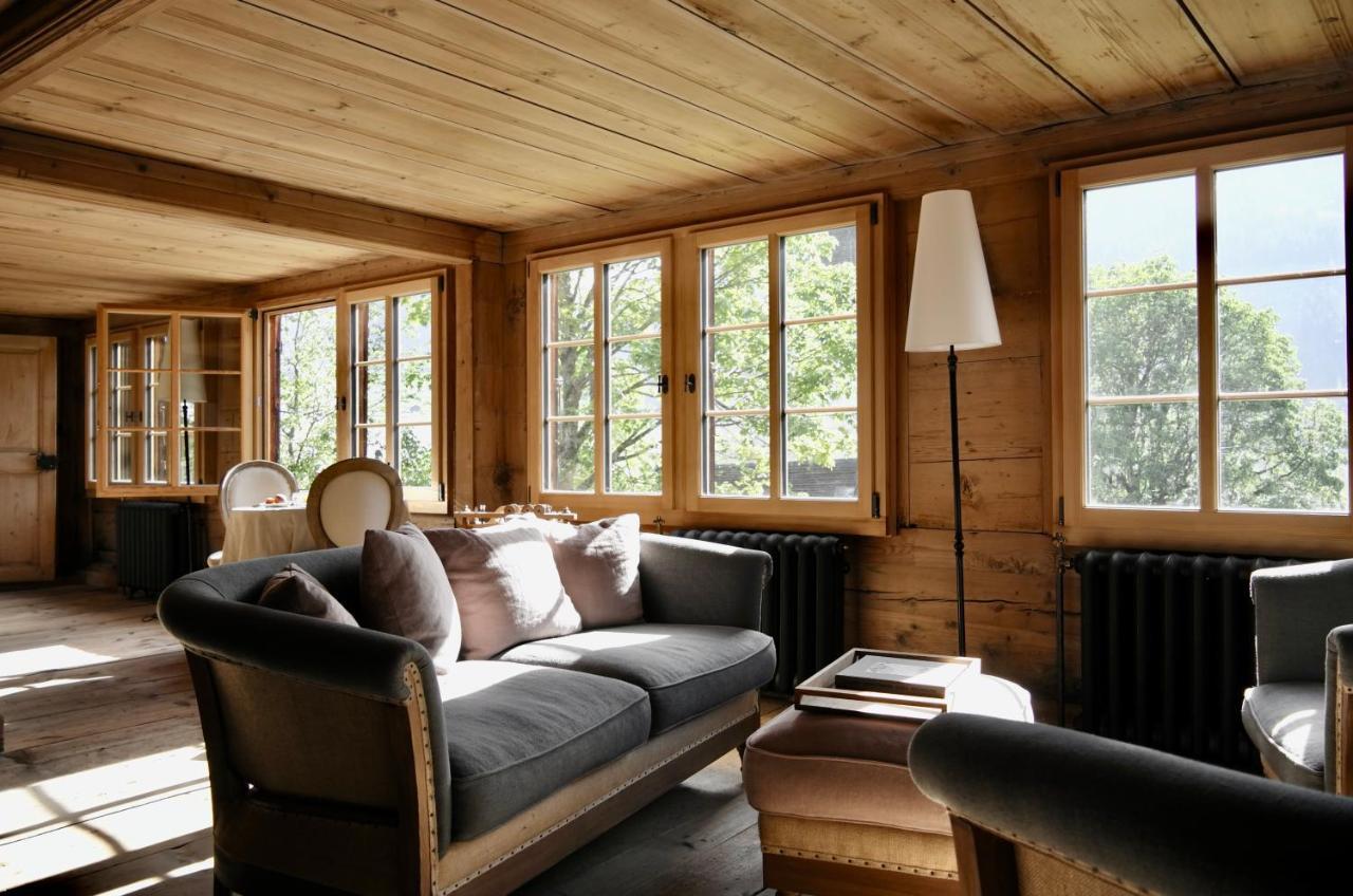Alpen Charme - Chalet D'Hotes Et Spa Gsteig Zewnętrze zdjęcie